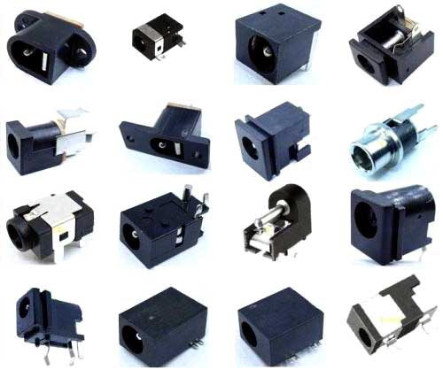 Conector de alimentación de la serie DC