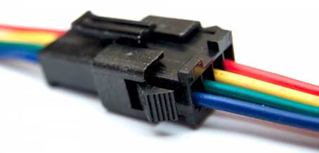 Power Wire harness pre-installation process
