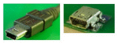 Enchufe USB tipo mini B (enchufe)