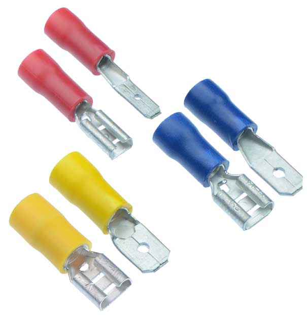 insulated crimp electrical connectors