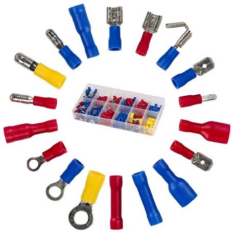 Round pre-insulated terminals