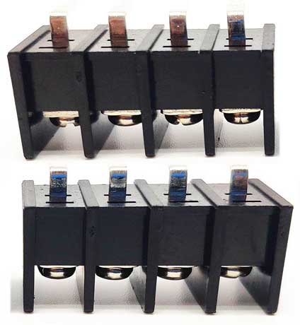 Barrier type electrical connector