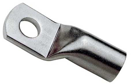 Stainless steel terminal lugs threaded