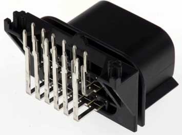 orange u shaped multi pin connectors