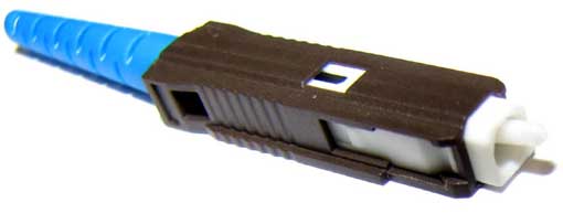 MU fiber optic connector