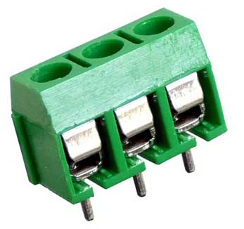 Stecker der Schraubklemmen