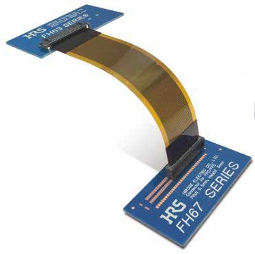 Hirose Flexkabel FPC-Anschluss