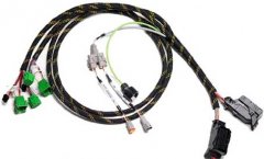 Fire protection design of automobile wiring harness