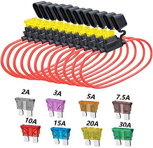 custom Waterproof Circuit ATC, ATO Fuse Box Holder Wire Harness
