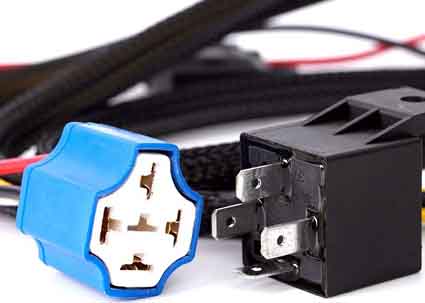 Fuse box line group of automobile relay