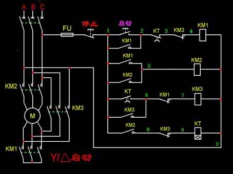 Draw the wiring harness diagram of the relay control circuit