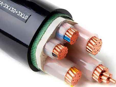 Copper core conductor material cable