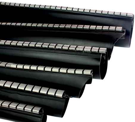 Zipper-type protective sleeve for wires and cables