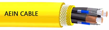 Umweltfreundliches, ölbeständiges, flammhemmendes Kabel
