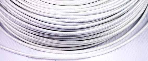 Selection of high temperature silicone braided cables