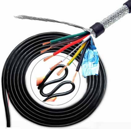 Low-smoke halogen-free flexible wire