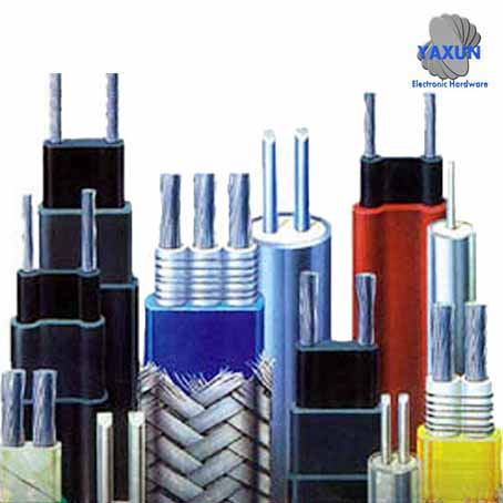 Estructura básica del cable calefactor eléctrico de temperatura de autocontrol