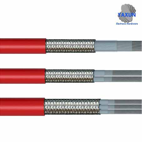 Application of self-controlled temperature heating cable