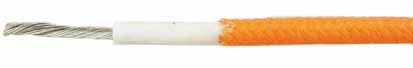 200℃ 1100V UL3907 silicone braided cable