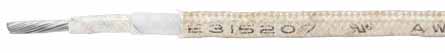Cable de alta temperatura trenzado de mica UL5476