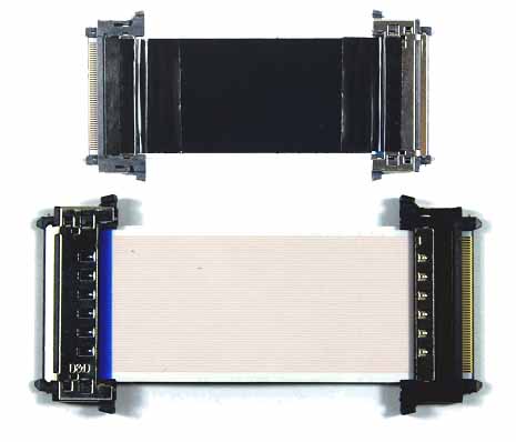 Aplicación del arnés del conector LVDS