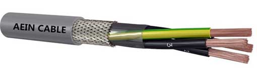 Outdoor corrosion-resistant and oil-resistant cable