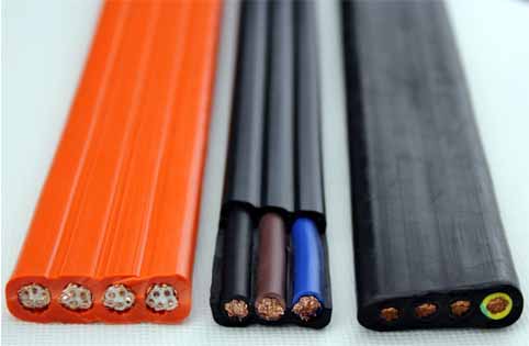 Drag the flat cable