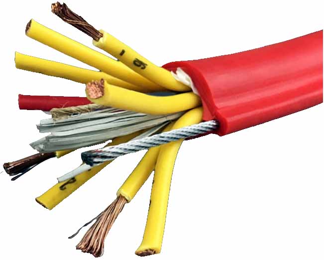 Steuerkabel für elektrische Hebezeuge