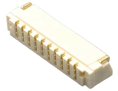 Paso de 0,80 mm, 90 °, conector de cabezal SMT