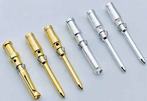 Versilberter Crimp-Pin für rechteckigen HD-HDD-Steckverbinder