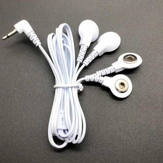 Uno para cuatro cables de electrodos de silicona